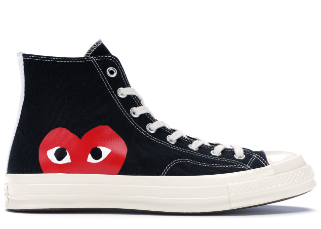 Converse Chuck Taylor All-Star 70s Hi Comme des Garcons PLAY Black