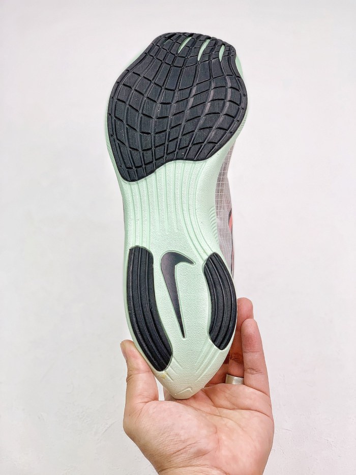 Nike ZoomX Vaporfly NEXT% White Hyper Jade Flash Crimson