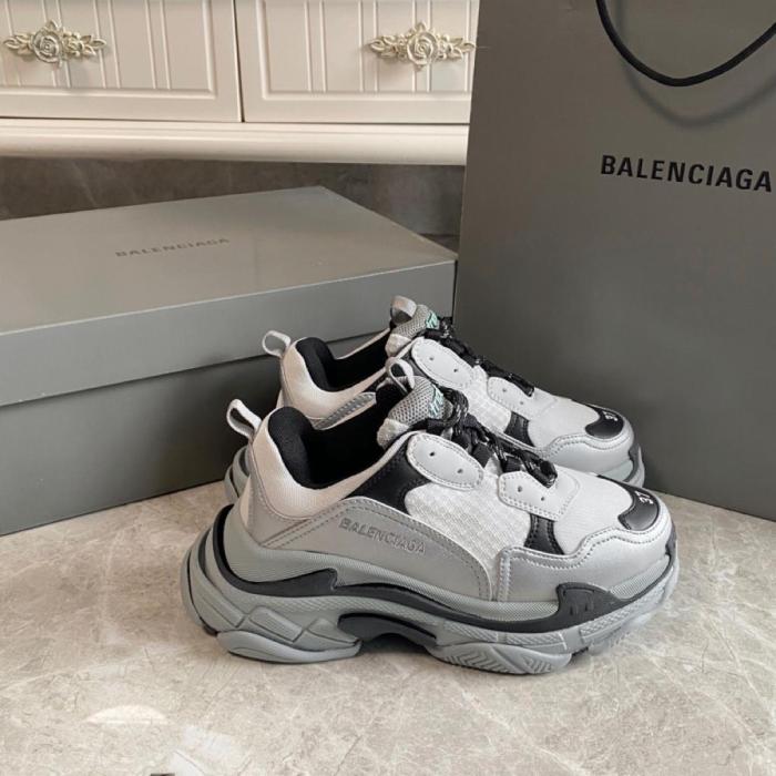 Balenciaga Triple S Grey Metallic