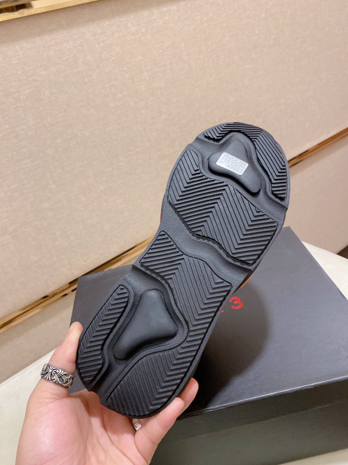 Y-3 Kaiwa Lace-Up Sneakers 4