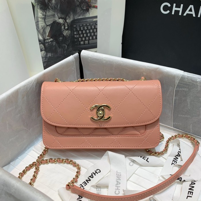 Handbag Chanel 2742 size 19 10.5 4.5 cm