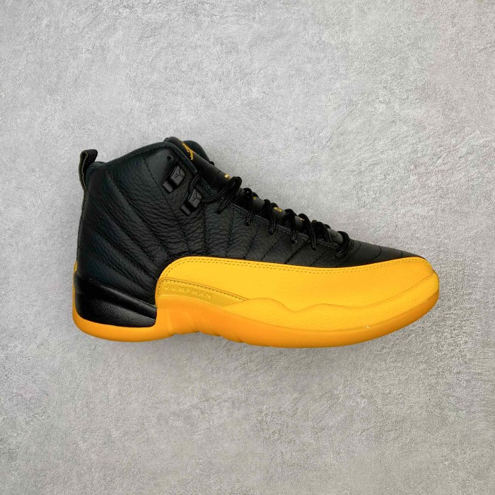 Jordan 12 Retro Black University Gold