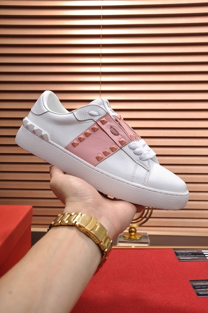 Valentino Garavani Rockstud Untitled calfskin sneaker 5