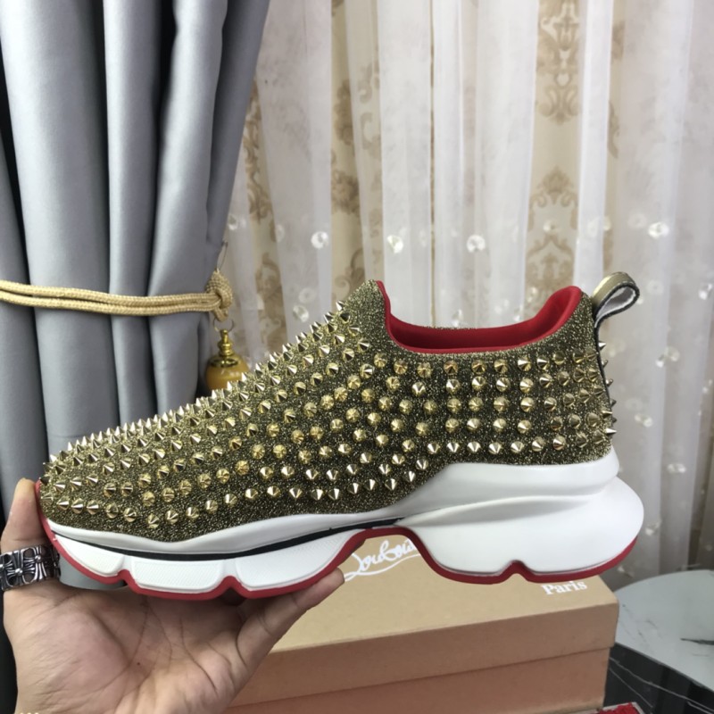 Christian Louboutin Spike Sock Flat Sneakers 1
