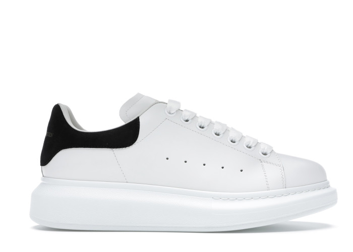 Alexander McQueen Oversized Ivory Black Suede (W)