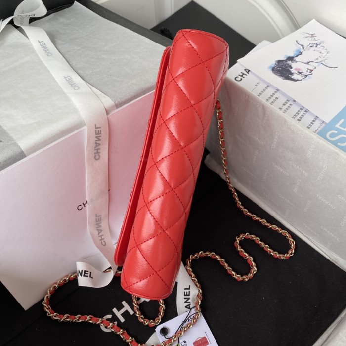 Handbag Chanel AS2875 size 12.4*22.3*5.7 cm