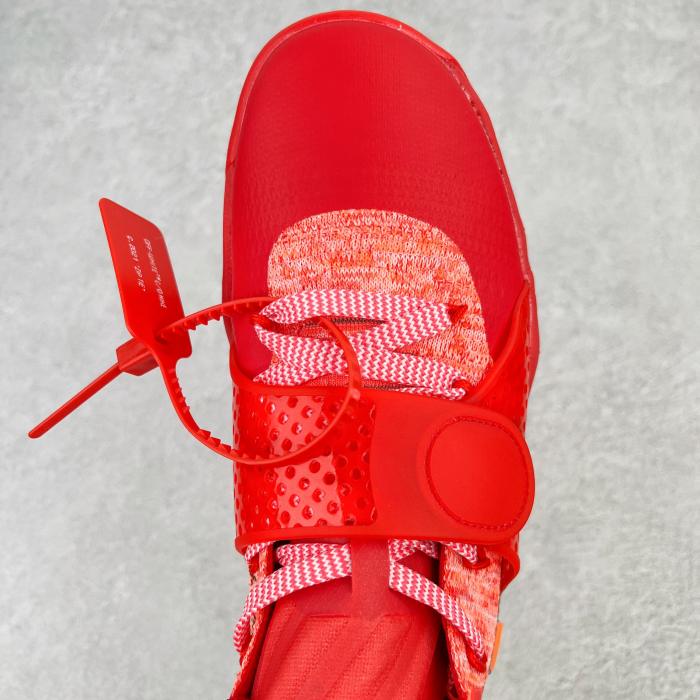 Nike React Hyperdunk 2017 Flyknit Off-White Red