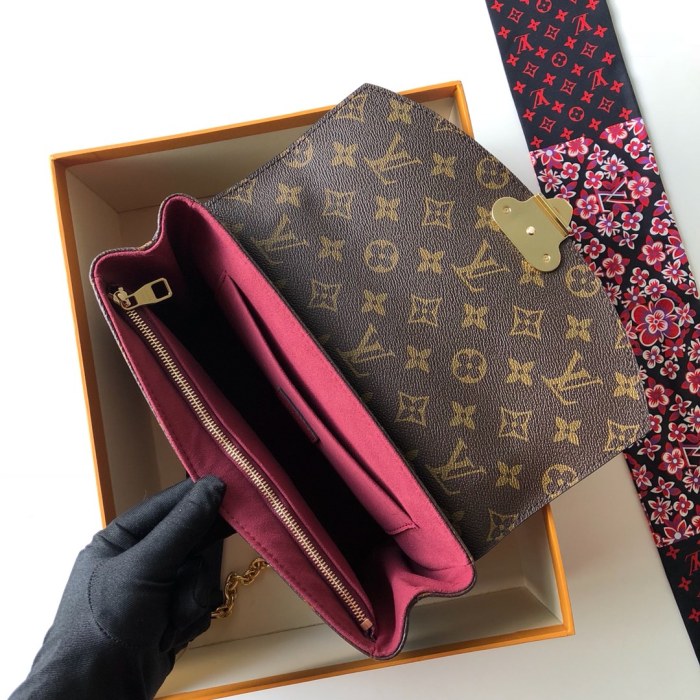 Handbag Louis Vuitton M43714 M43715 M43713 size24.5*6.5*16.5cm