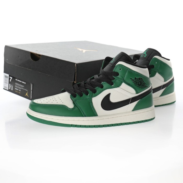 Jordan 1 Mid Pine Green