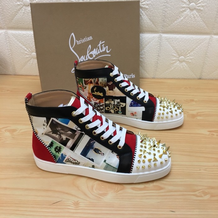 Christian Louboutin Louis Junior Spikes Orlato Flat Sneakers 12