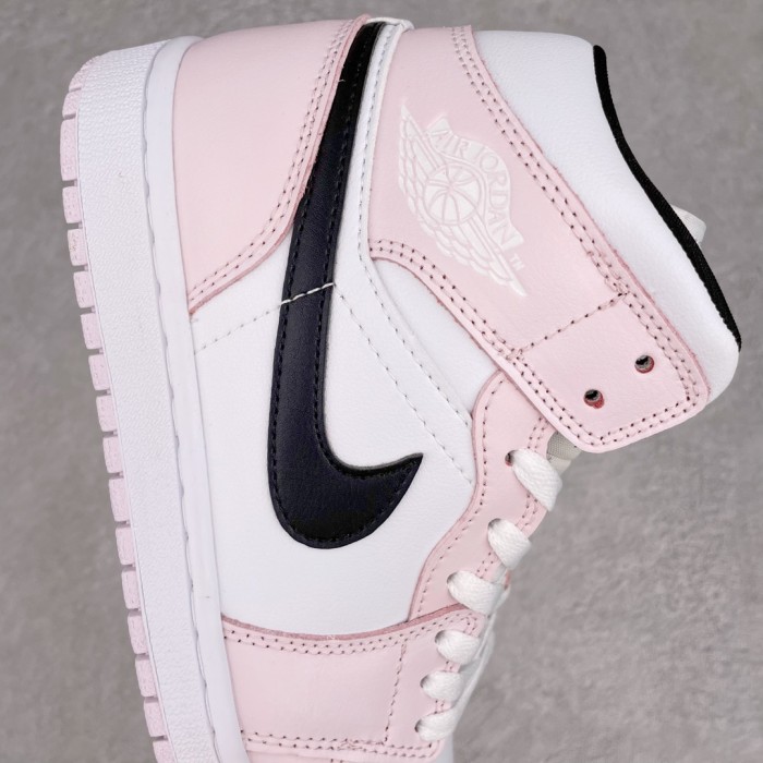 Jordan 1 Mid Barely Rose