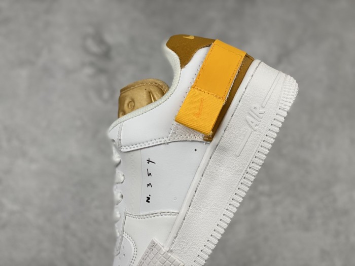Nike Air Force 1 Type White Gold