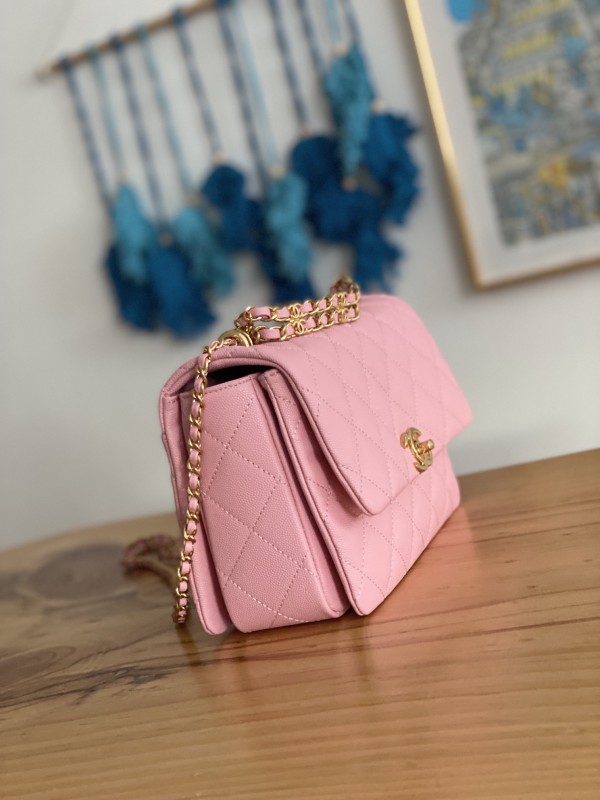 Handbag Chanel 3633 size 16*23*11.5 cm