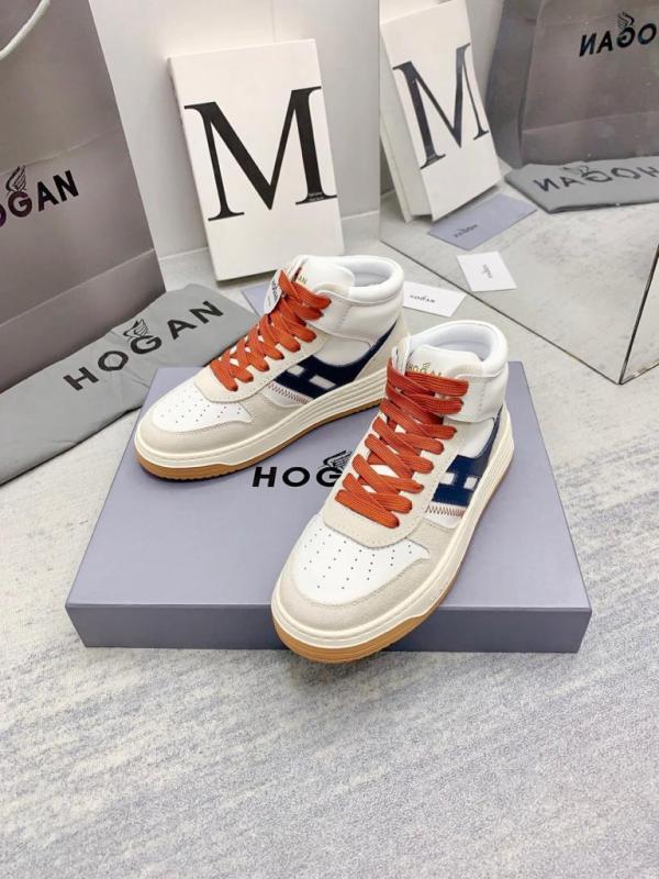 Hogan H630 High Top White Grey Blue