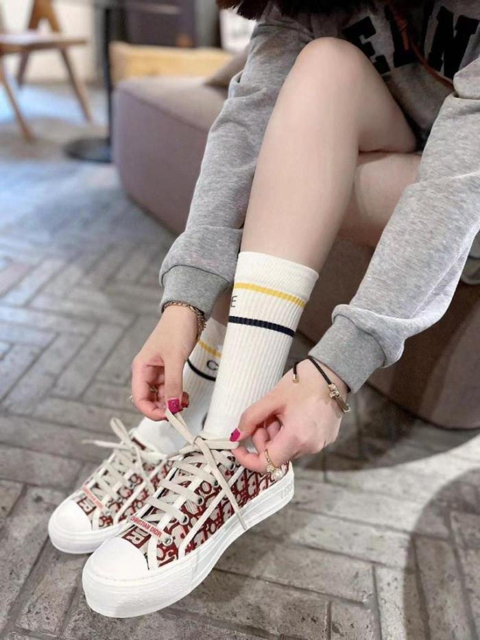 Dior Walk'N'Dior Oblique Red Canvas (W)