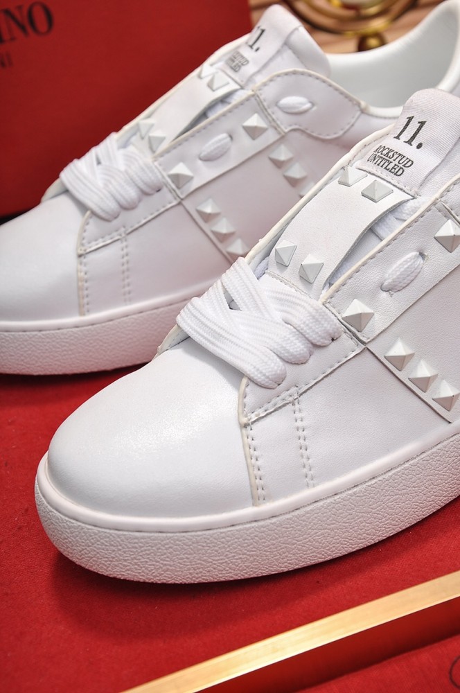Valentino Garavani Rockstud Untitled calfskin sneaker 7