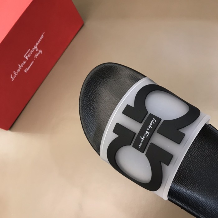Salvatore Ferragamo Groove Slides 3