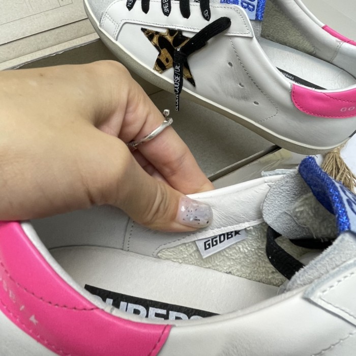 Golden Goose Superstar distressed-finish sneakers 22