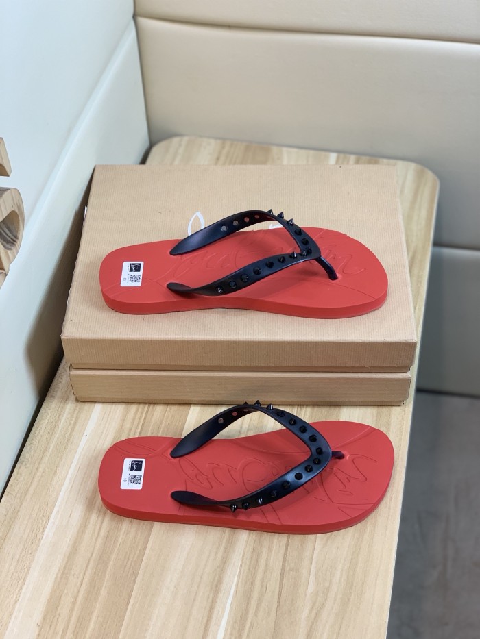 Christian Louboutin Loubi Flip Flat 2