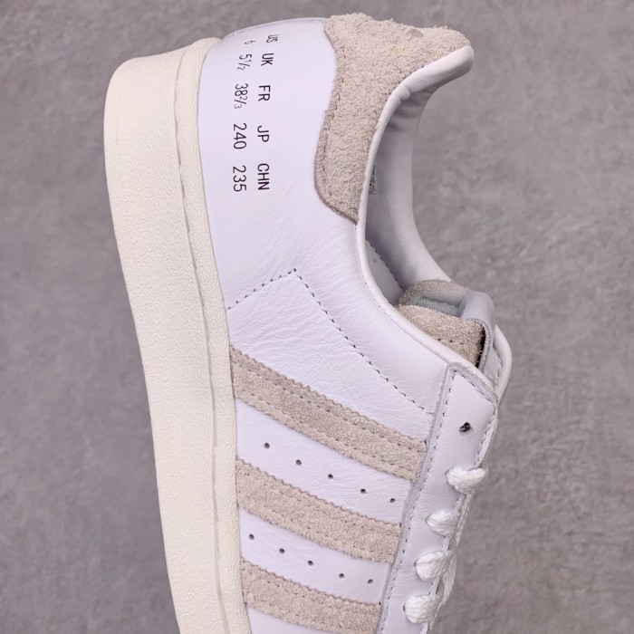 adidas Superstar White Beige