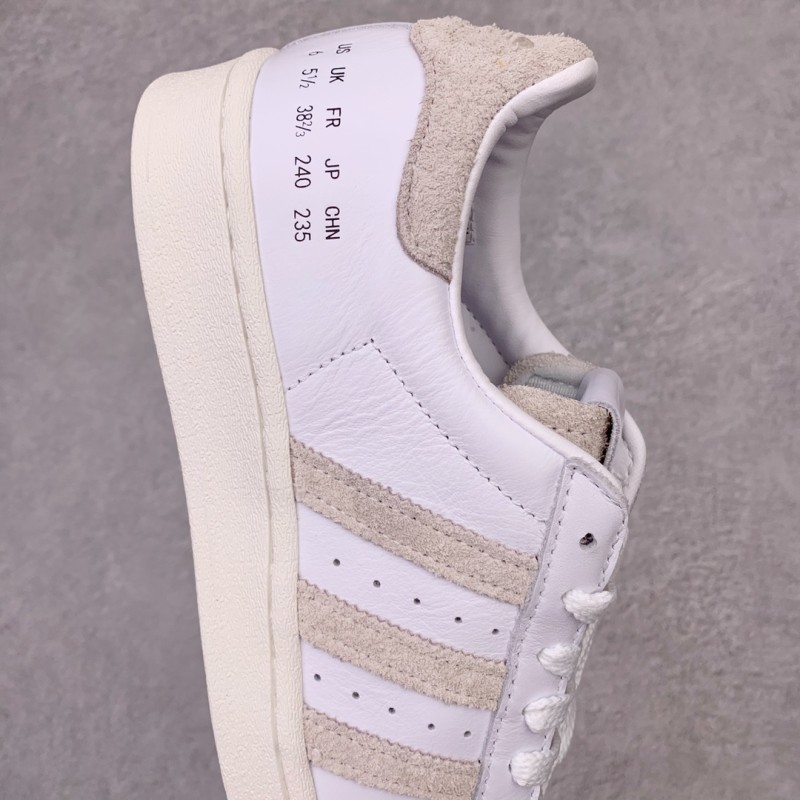 adidas Superstar White Beige