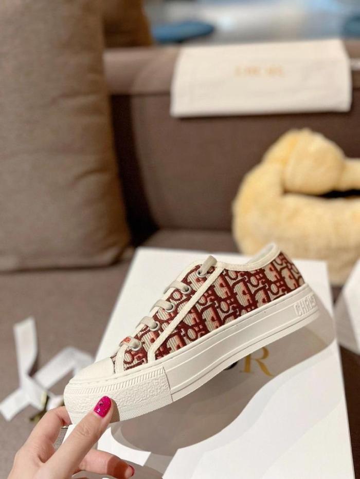 Dior Walk'N'Dior Oblique Red Canvas (W)