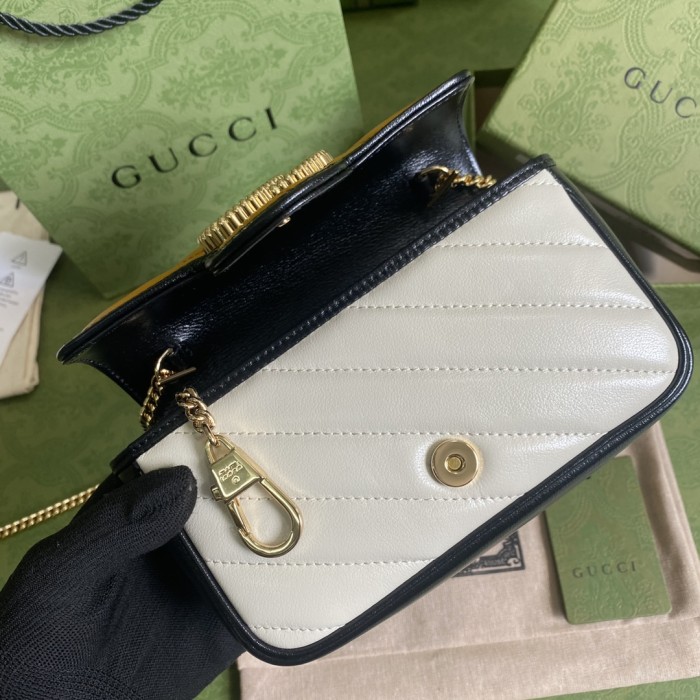 Handbag Gucci 574969 size 16.5*10.2*5.1 cm