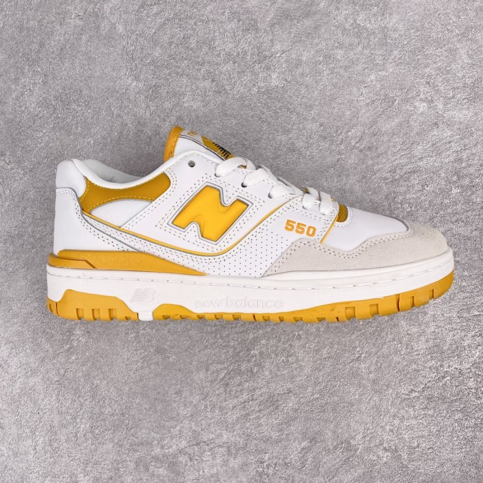 New Balance 550 Sea Salt Varsity Gold