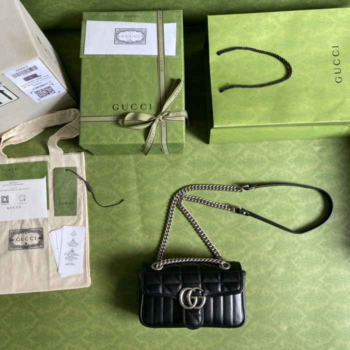 Handbag Gucci 446744 size 23*14*6 cm