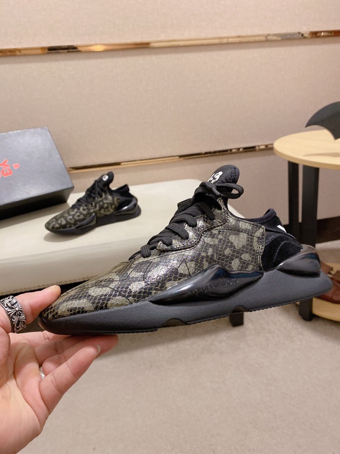 Y-3 Kaiwa Lace-Up Sneakers 15