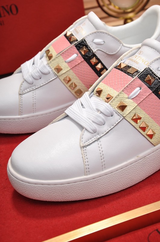 Valentino Garavani Rockstud Untitled calfskin sneaker 6