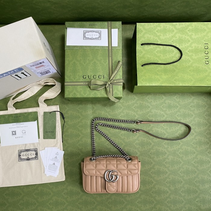 Handbag Gucci 446744 size 23*14*6 cm