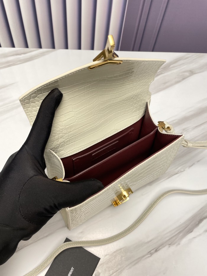 Handbags SAINT LAURENT 602716 size 20x16x7.5 cm