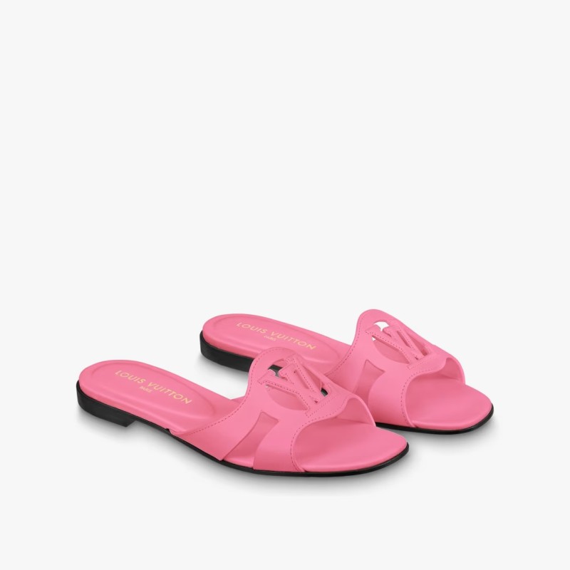 Louis Vuitton LV Isola Flat Mule Pink