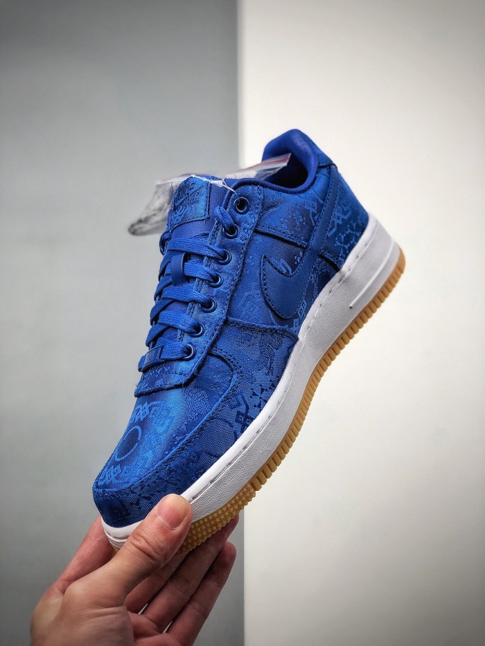 Nike Air Force 1 Low CLOT Blue Silk