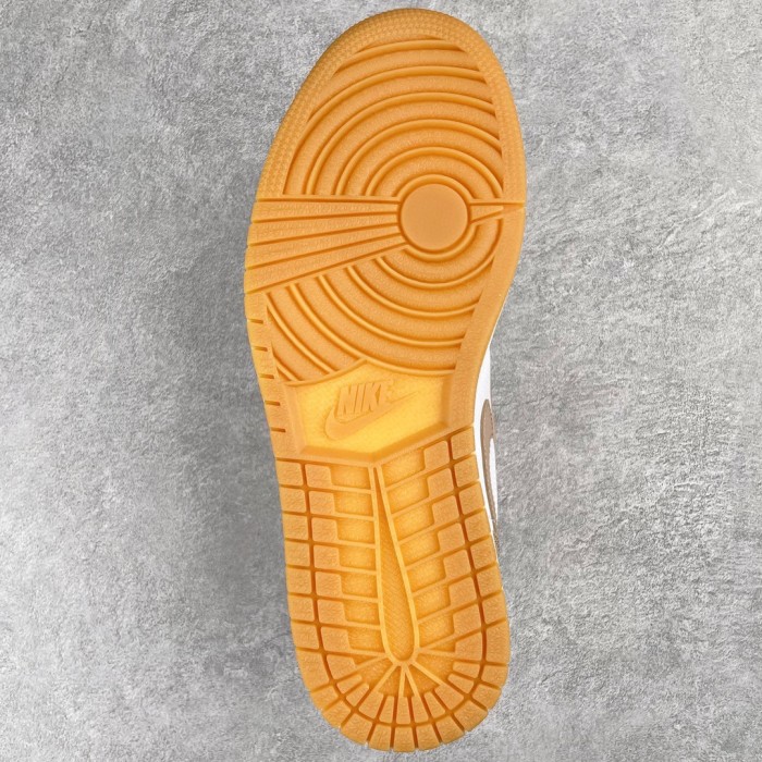 Jordan 1 Mid Tan Gum