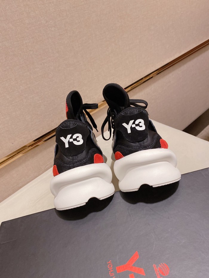 Y-3 Kaiwa Lace-Up Sneakers 19