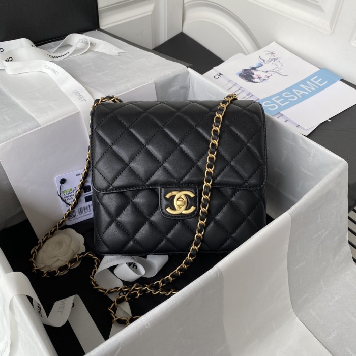 Handbag Chanel AS3649 size 18X19.5X9.5 cm