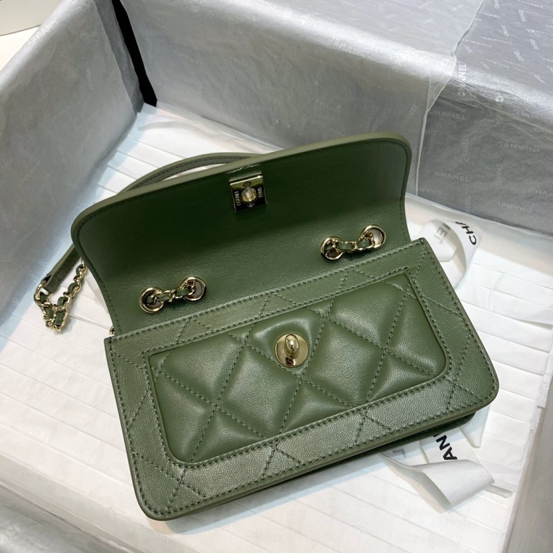 Handbag Chanel 2742 size 19 10.5 4.5 cm