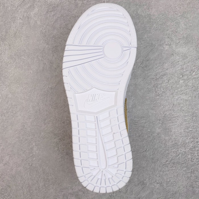 Jordan 1 Low White Metallic Gold (W)