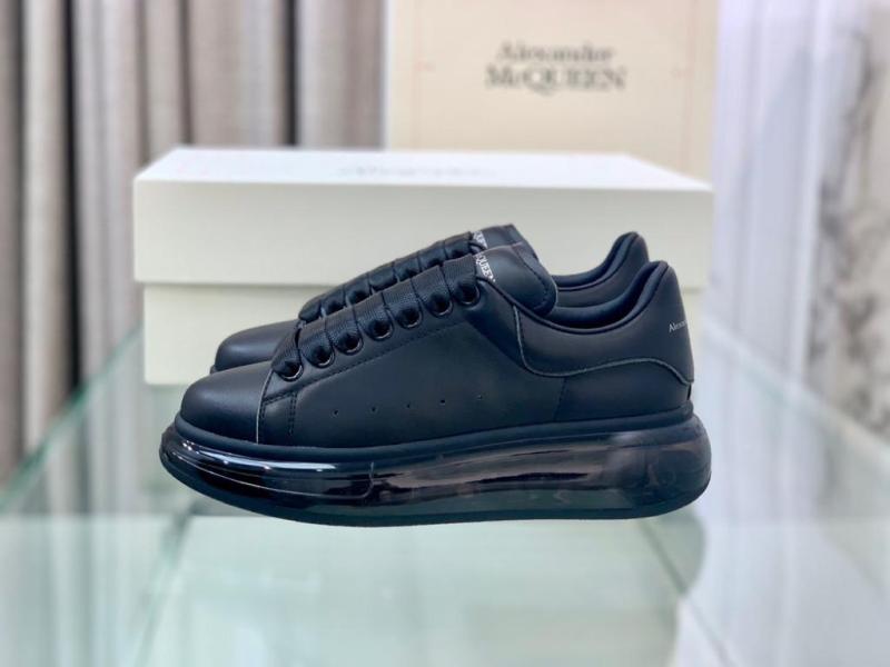 Alexander McQueen Oversized Black Shiny Sole