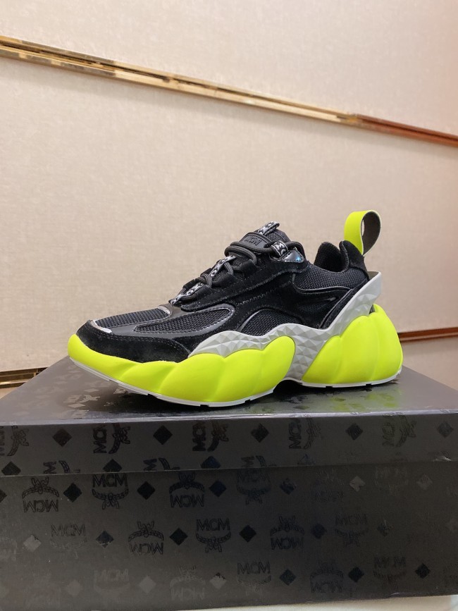 MCM Low Top Logo Lace-up Sneakers 6