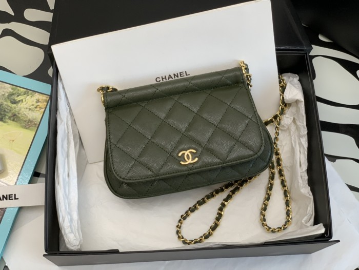 Handbag Chanel 99209 size 12*17.5*5.5 cm