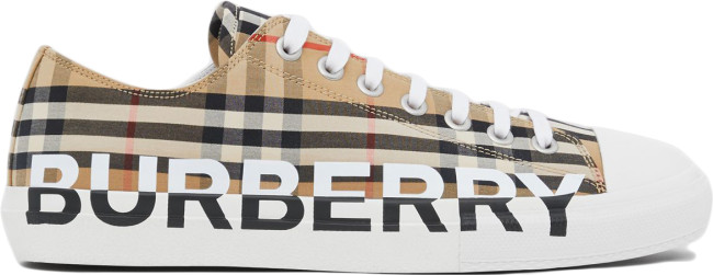 Burberry Logo Print Vintage Check