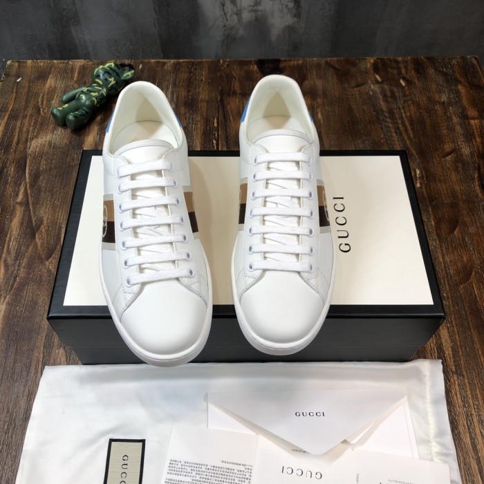 Gucci Ace Blue Interlocking G