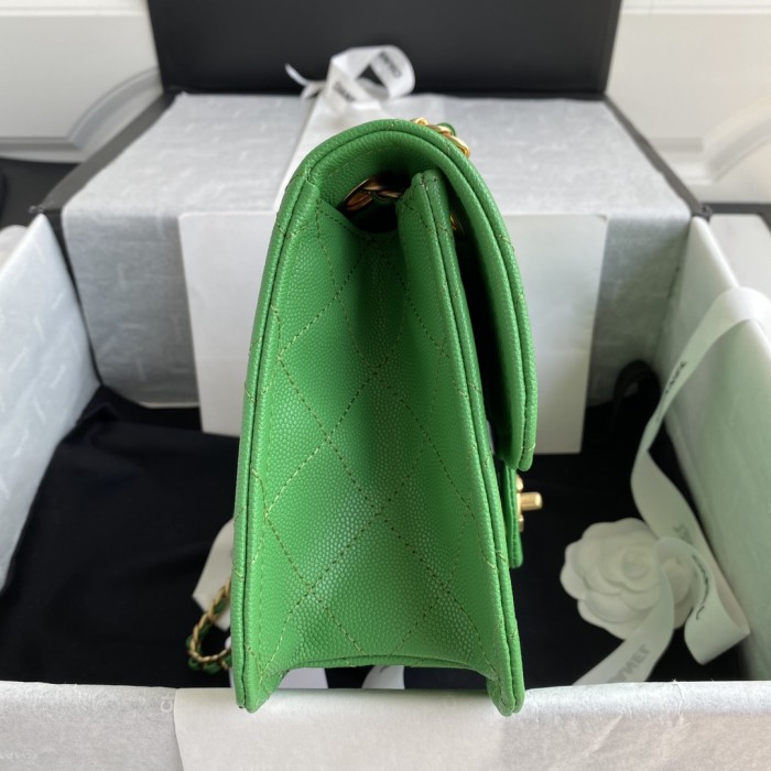 Handbag ChanelAS2357 size 16.5×25×7 cm