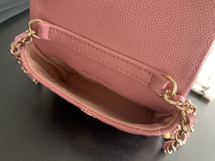 Handbag Chanel 2444 size 10cmx7.5cmx2 cm