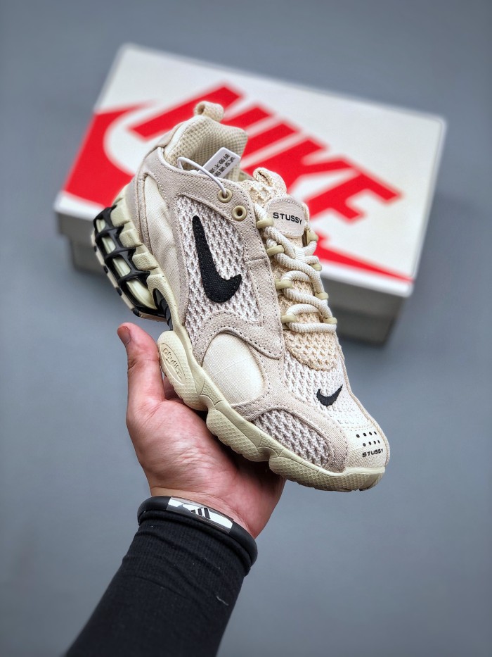 Nike Air Zoom Spiridon Cage 2 Stussy Fossil