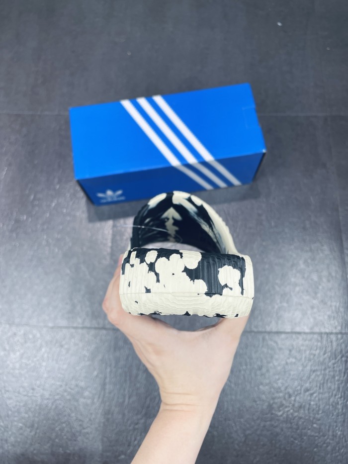 adidas Adilette 22 Slides Black Grey