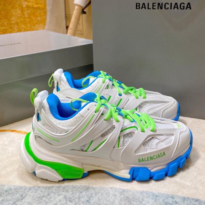 Balenciaga Track White Blue Green